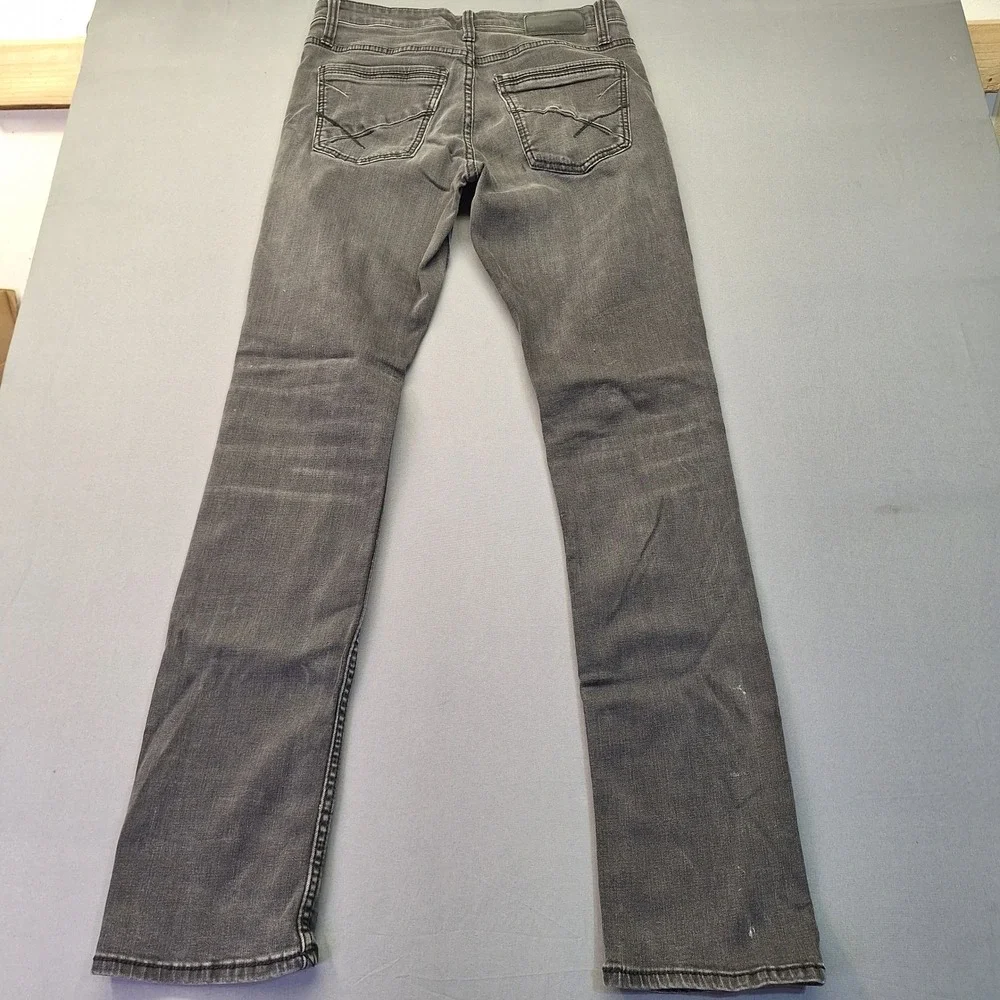 BKE Jake Straight Jeans Mens 30x34 Faded Black Stretch Denim Pants